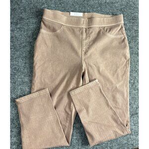 Time & Tru Womens L/12-14 Pink Jeggings Made In Vietnam